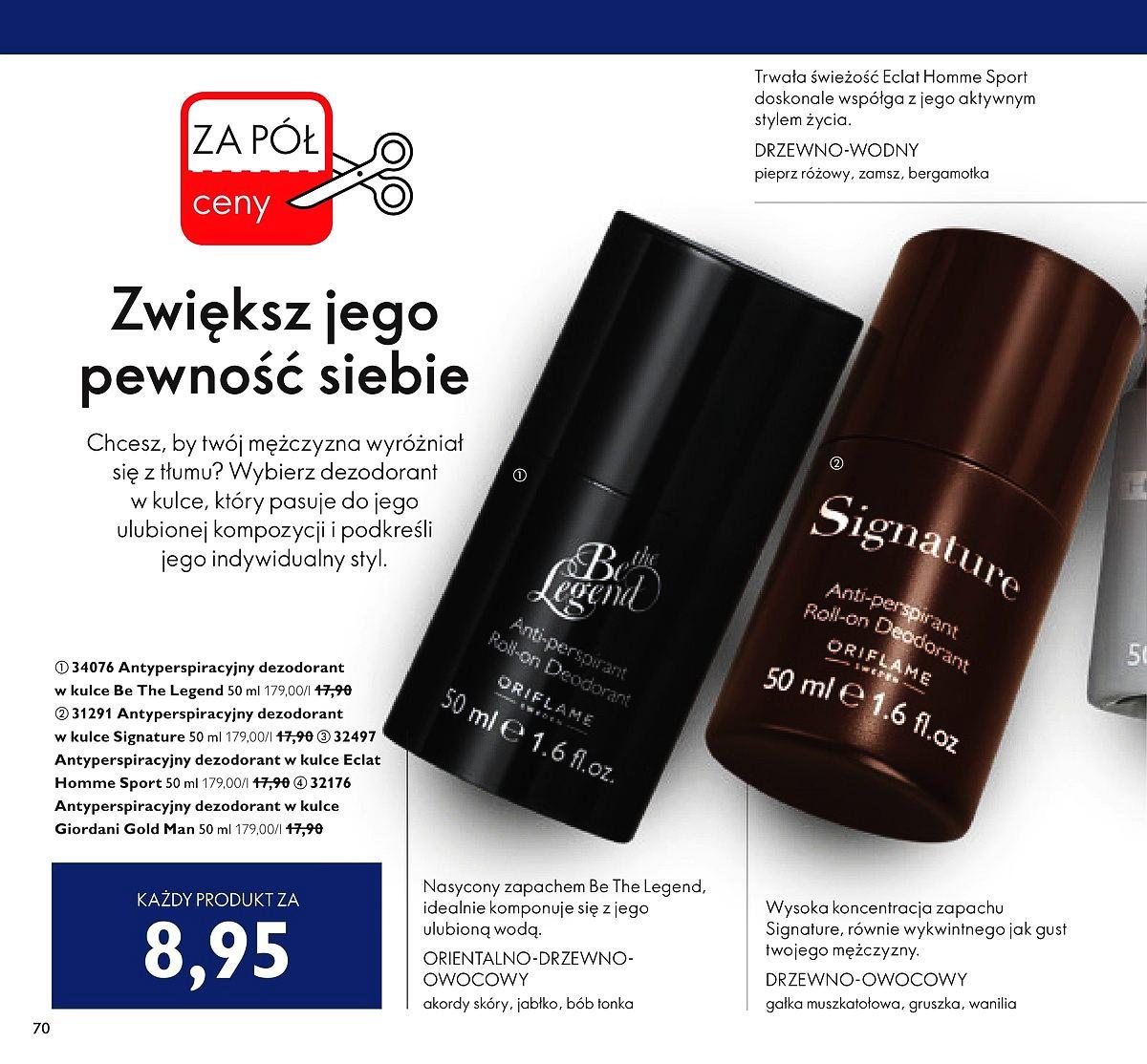 Gazetka promocyjna Oriflame str. 70