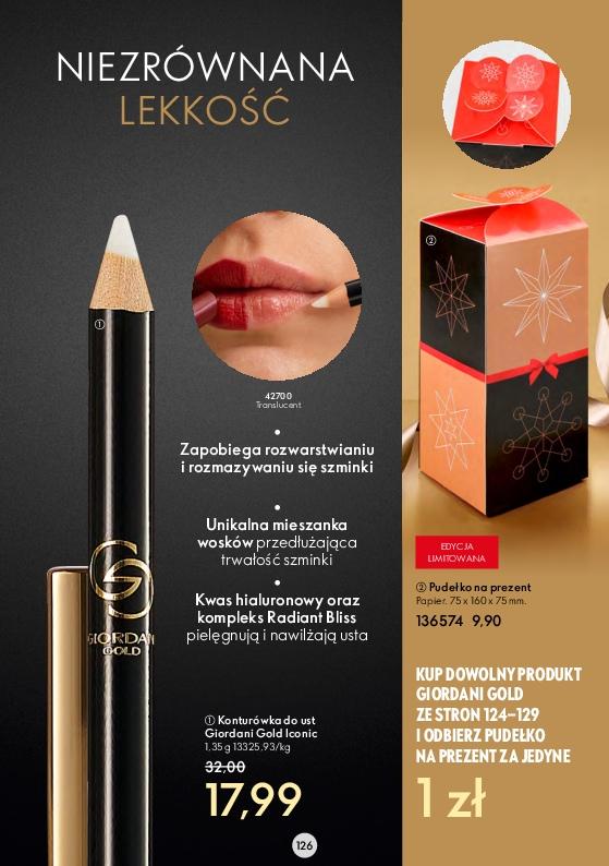 Gazetka promocyjna Oriflame str. 126