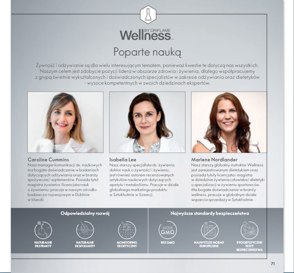 Gazetka promocyjna Oriflame str. 71