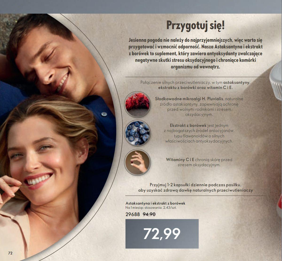 Gazetka promocyjna Oriflame str. 72