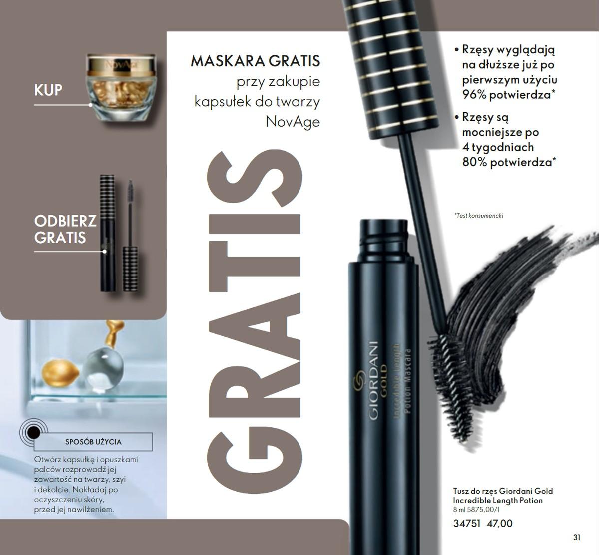 Gazetka promocyjna Oriflame str. 31