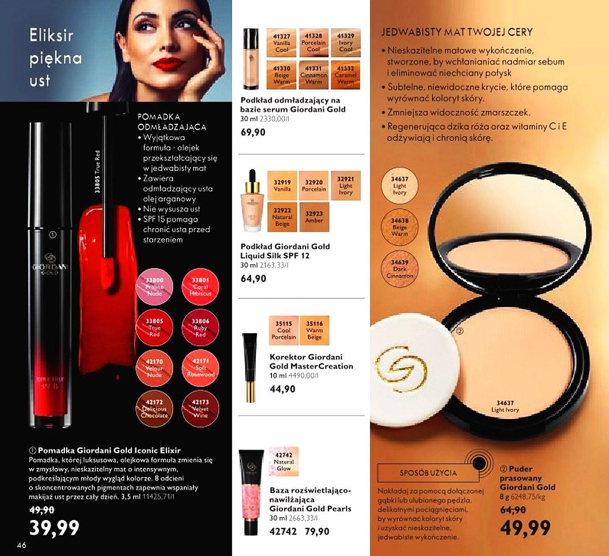 Gazetka promocyjna Oriflame str. 46