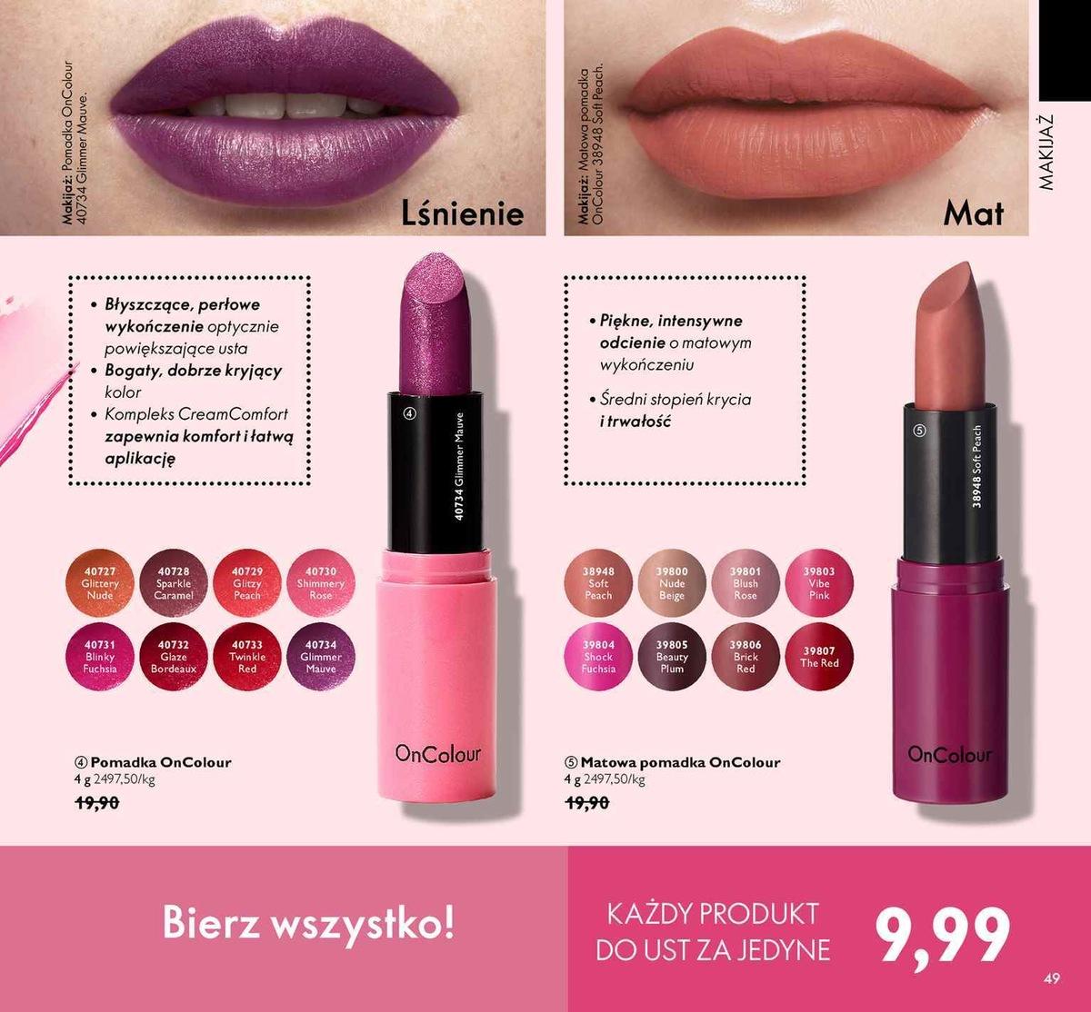 Gazetka promocyjna Oriflame str. 49