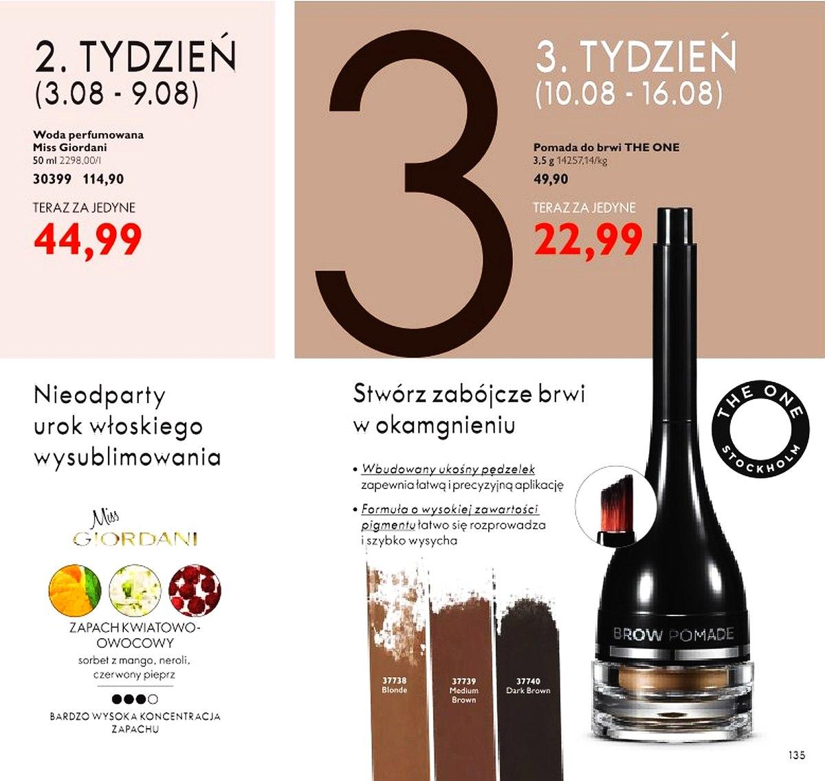 Gazetka promocyjna Oriflame str. 135