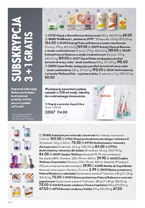 Gazetka promocyjna Oriflame str. 114