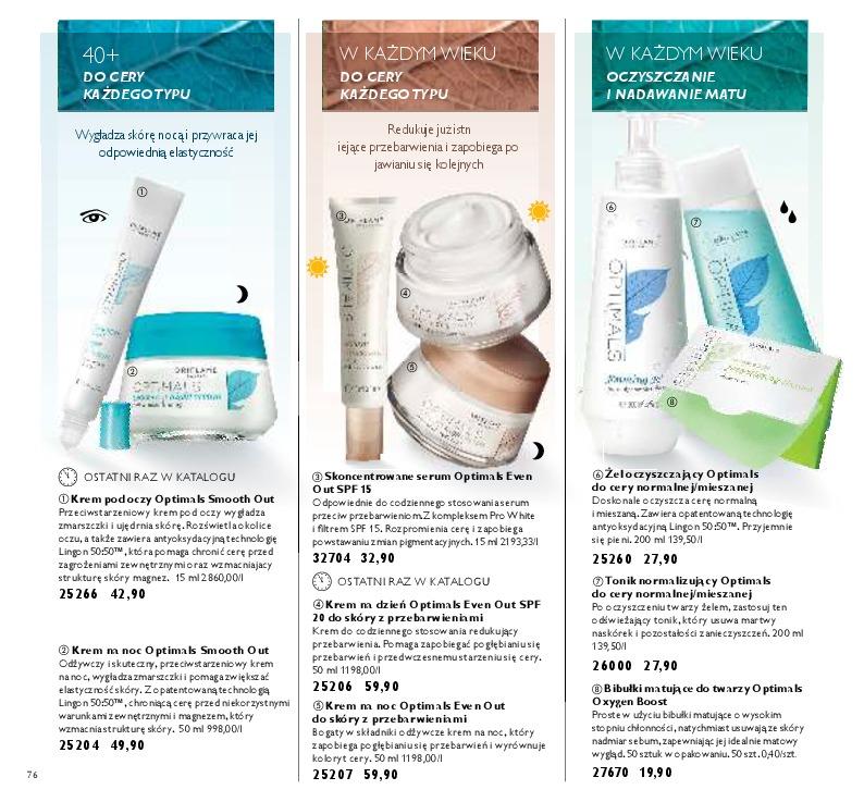 Gazetka promocyjna Oriflame str. 76