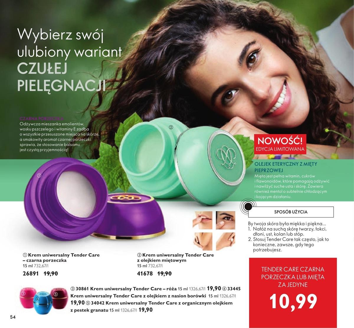 Gazetka promocyjna Oriflame str. 54
