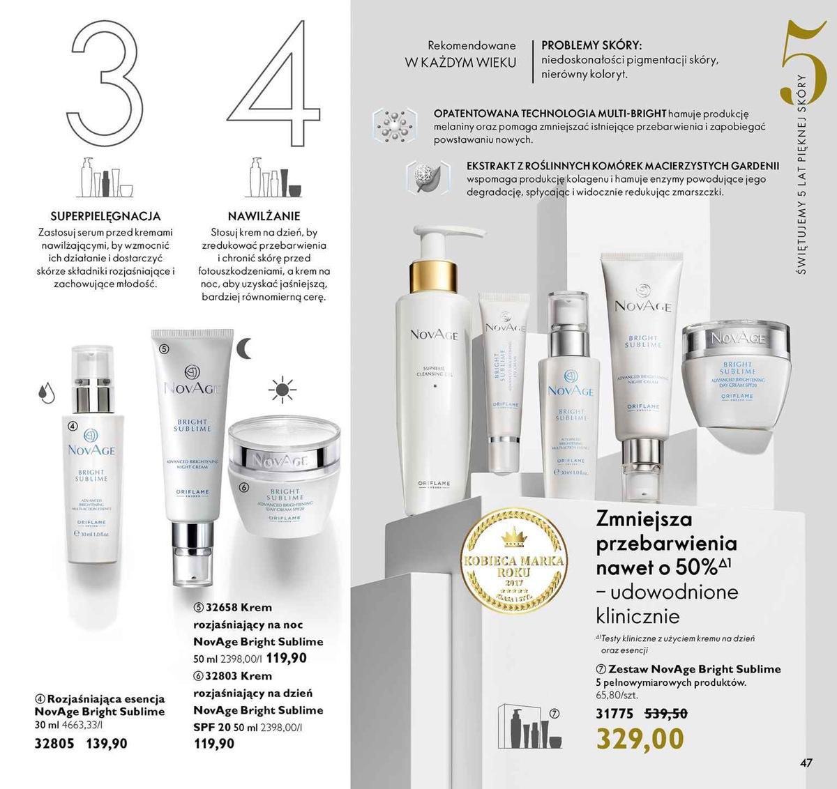 Gazetka promocyjna Oriflame str. 47