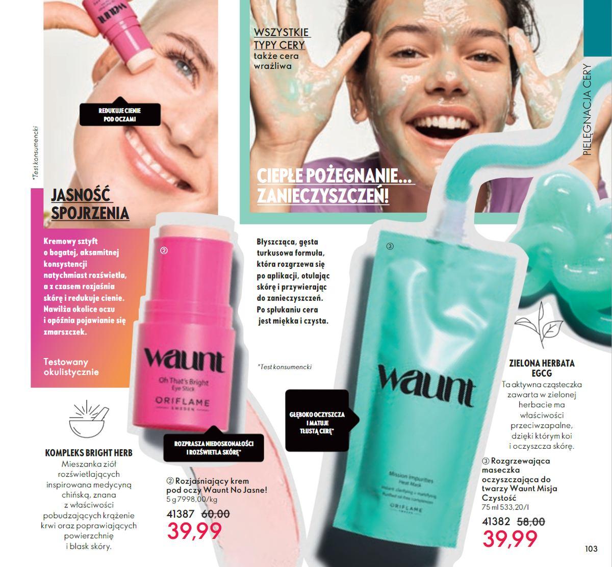Gazetka promocyjna Oriflame str. 103