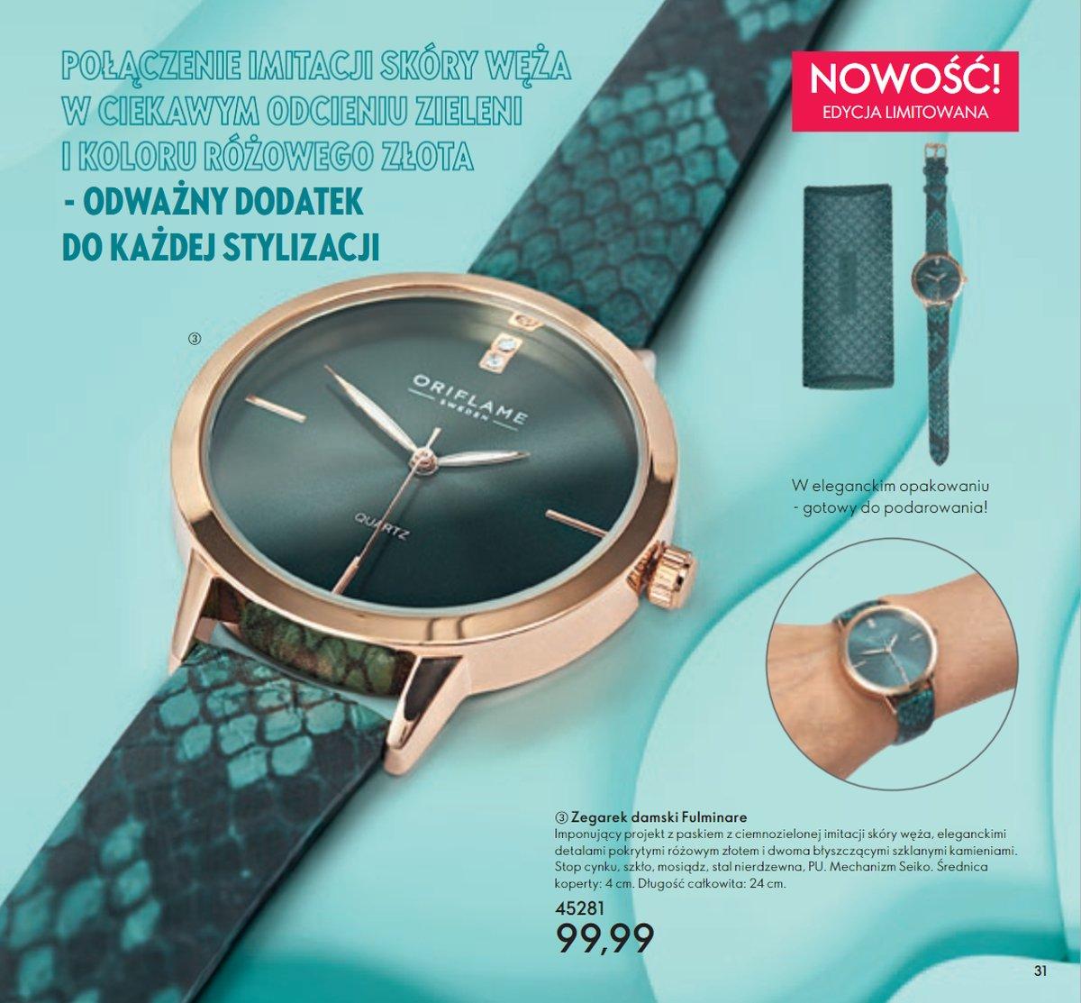 Gazetka promocyjna Oriflame str. 31