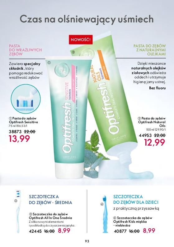Gazetka promocyjna Oriflame str. 93