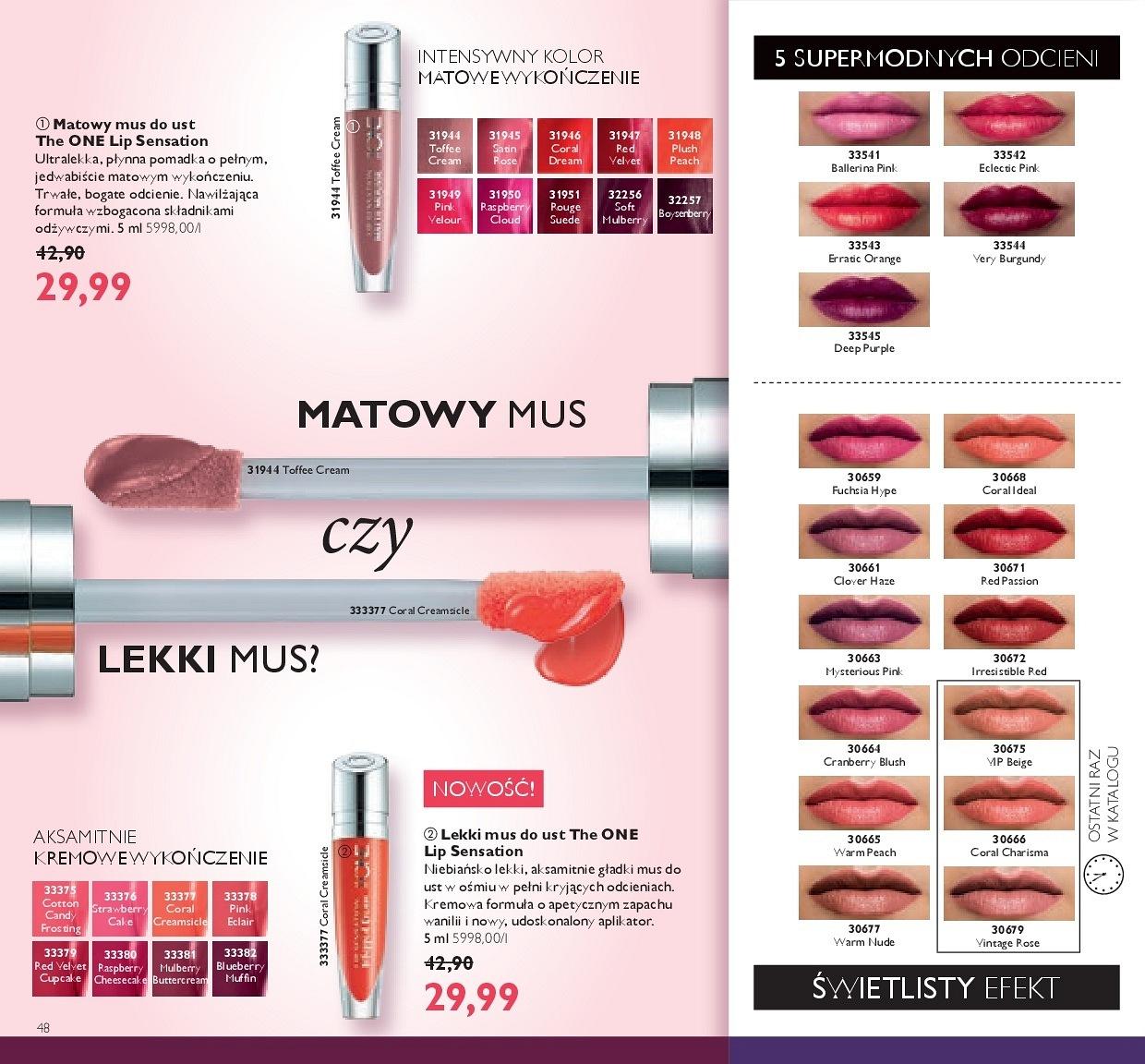 Gazetka promocyjna Oriflame str. 48