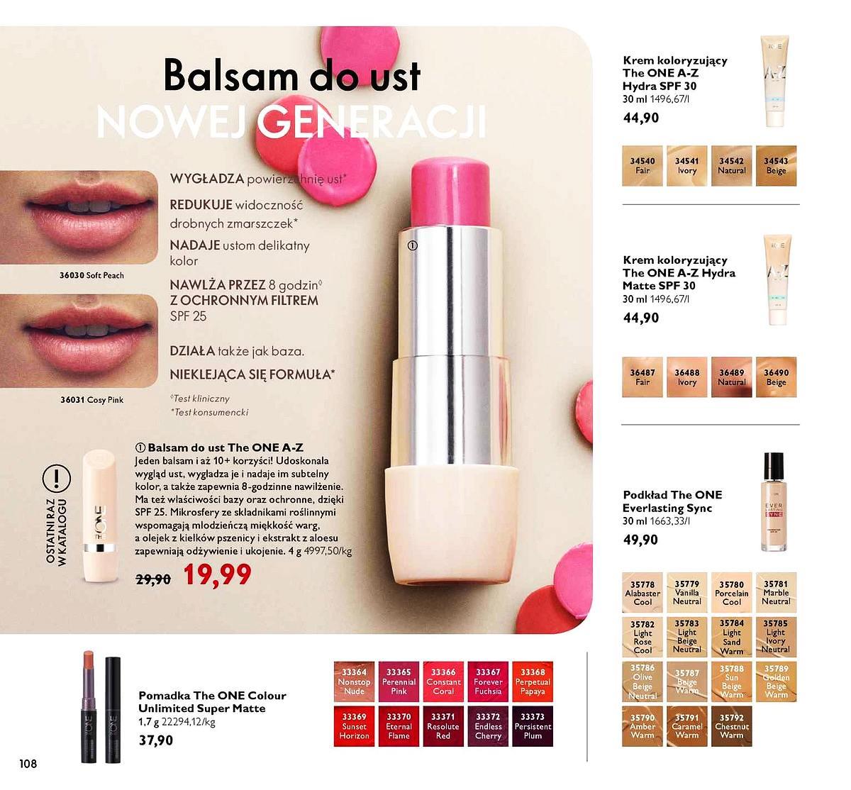 Gazetka promocyjna Oriflame str. 108