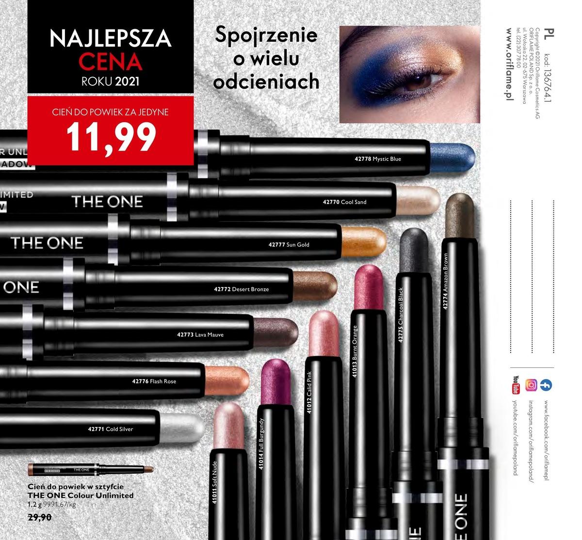 Gazetka promocyjna Oriflame str. 135