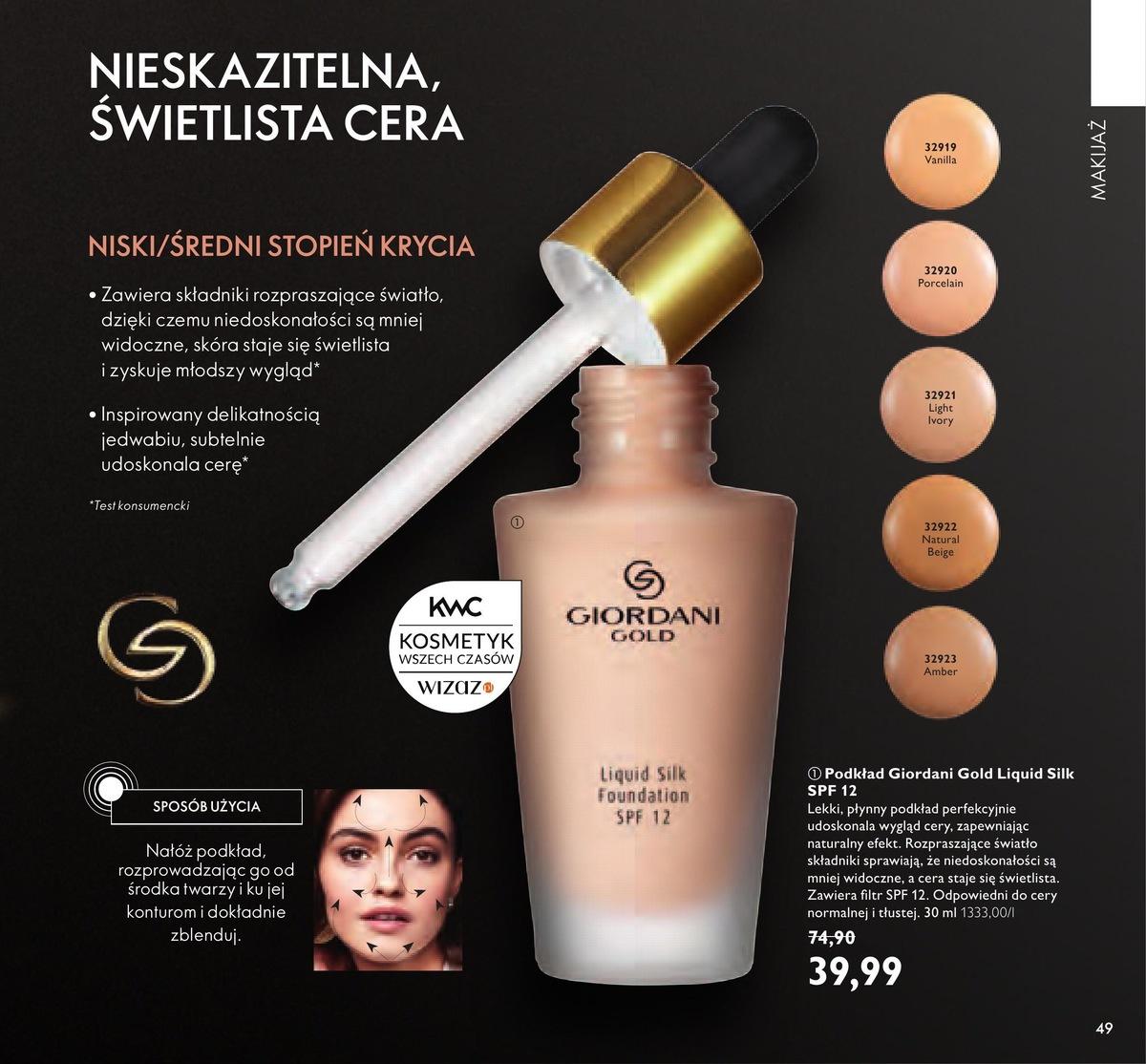 Gazetka promocyjna Oriflame str. 48