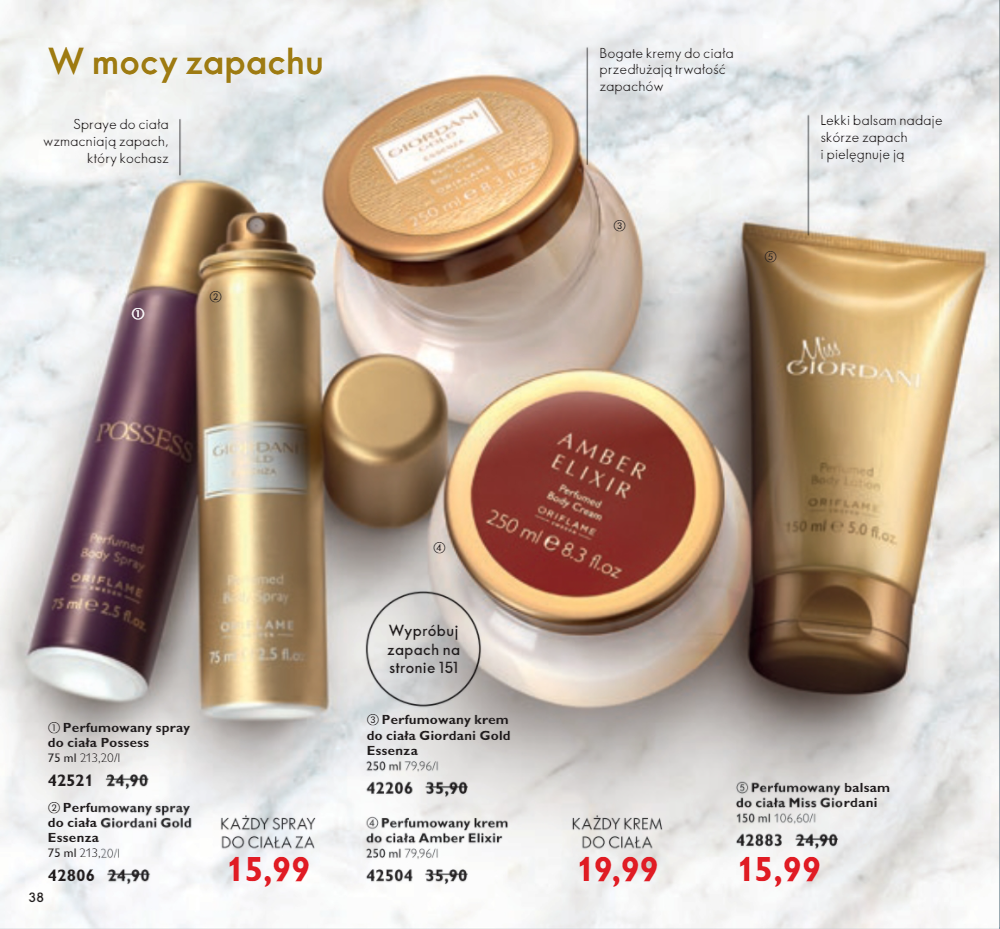 Gazetka promocyjna Oriflame str. 38