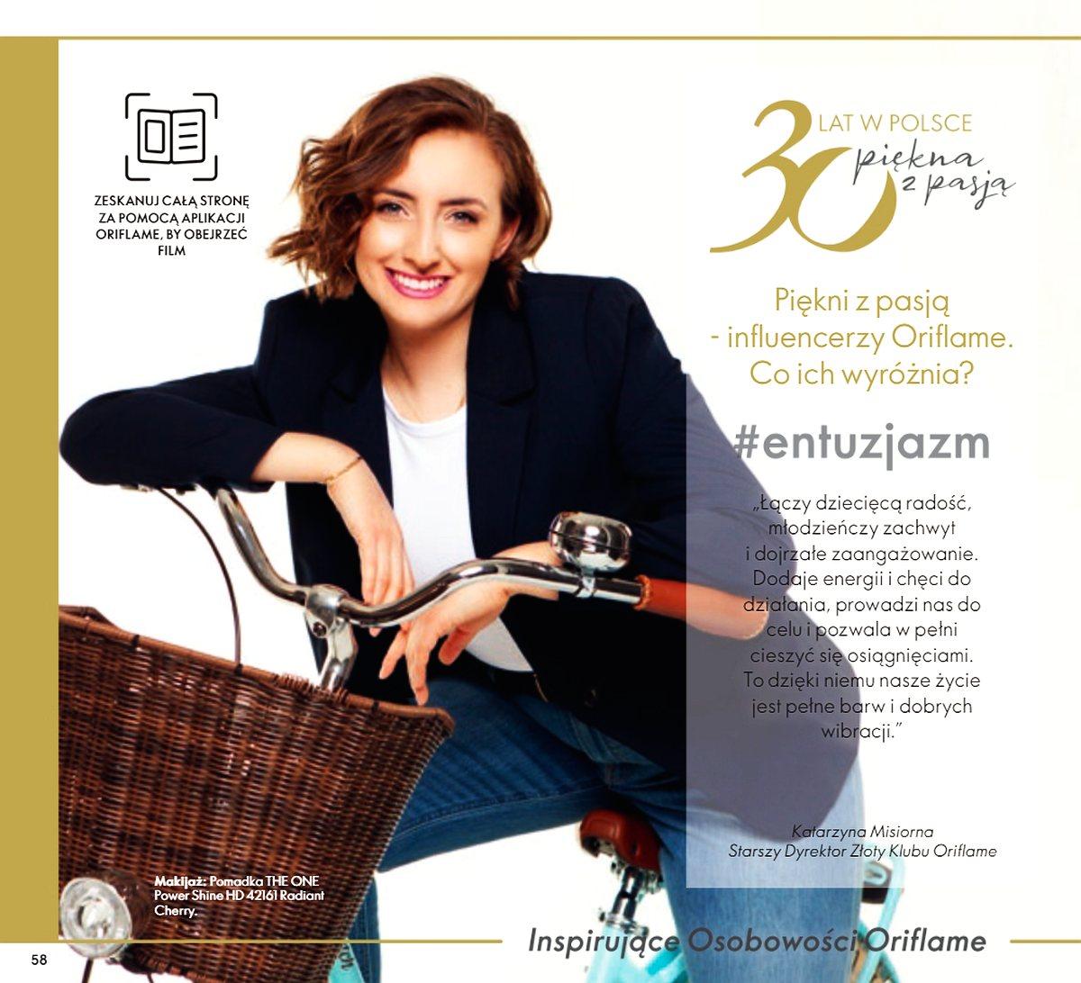 Gazetka promocyjna Oriflame str. 58