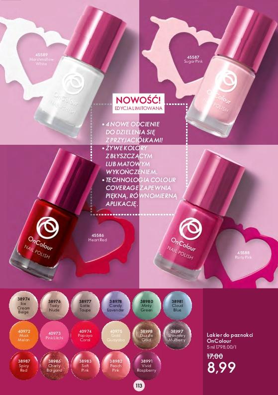 Gazetka promocyjna Oriflame str. 113