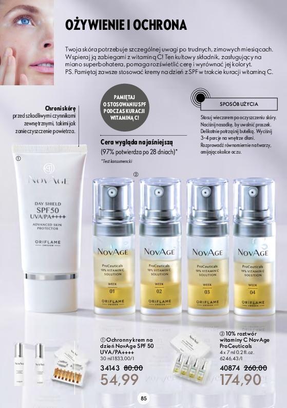 Gazetka promocyjna Oriflame str. 85