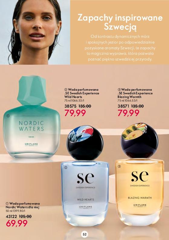 Gazetka promocyjna Oriflame str. 52
