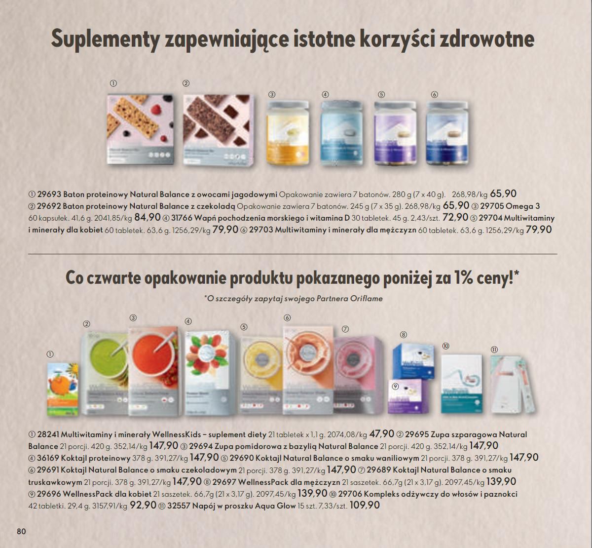 Gazetka promocyjna Oriflame str. 80