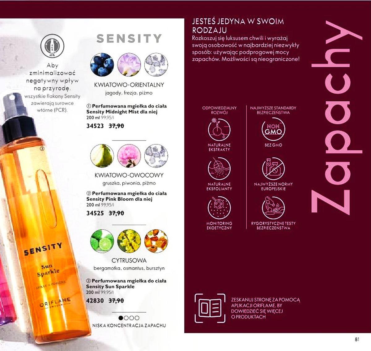 Gazetka promocyjna Oriflame str. 81