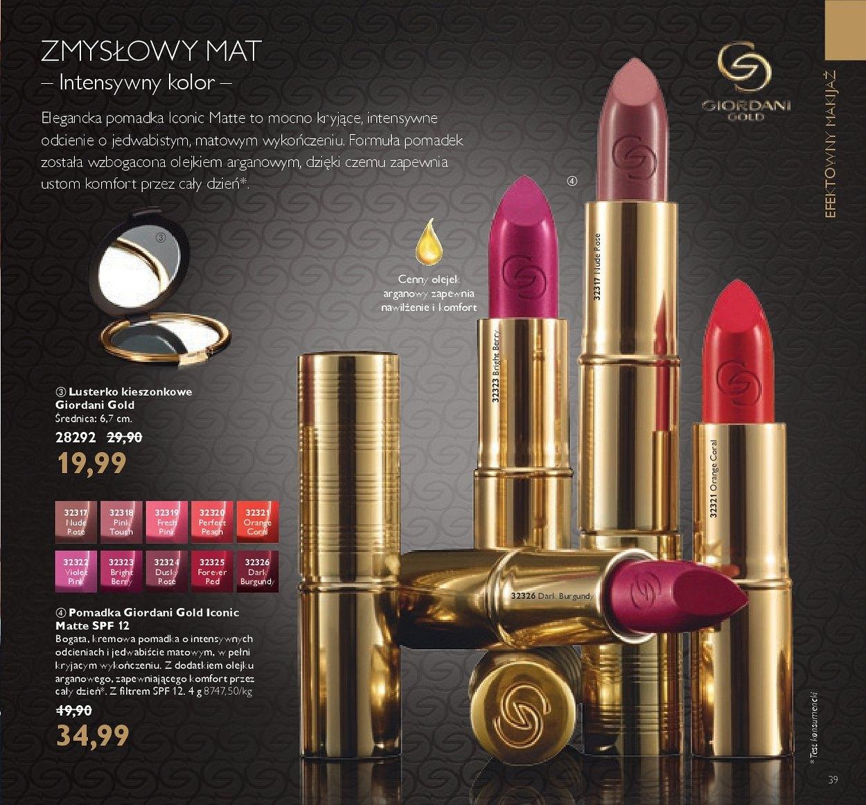 Gazetka promocyjna Oriflame str. 39