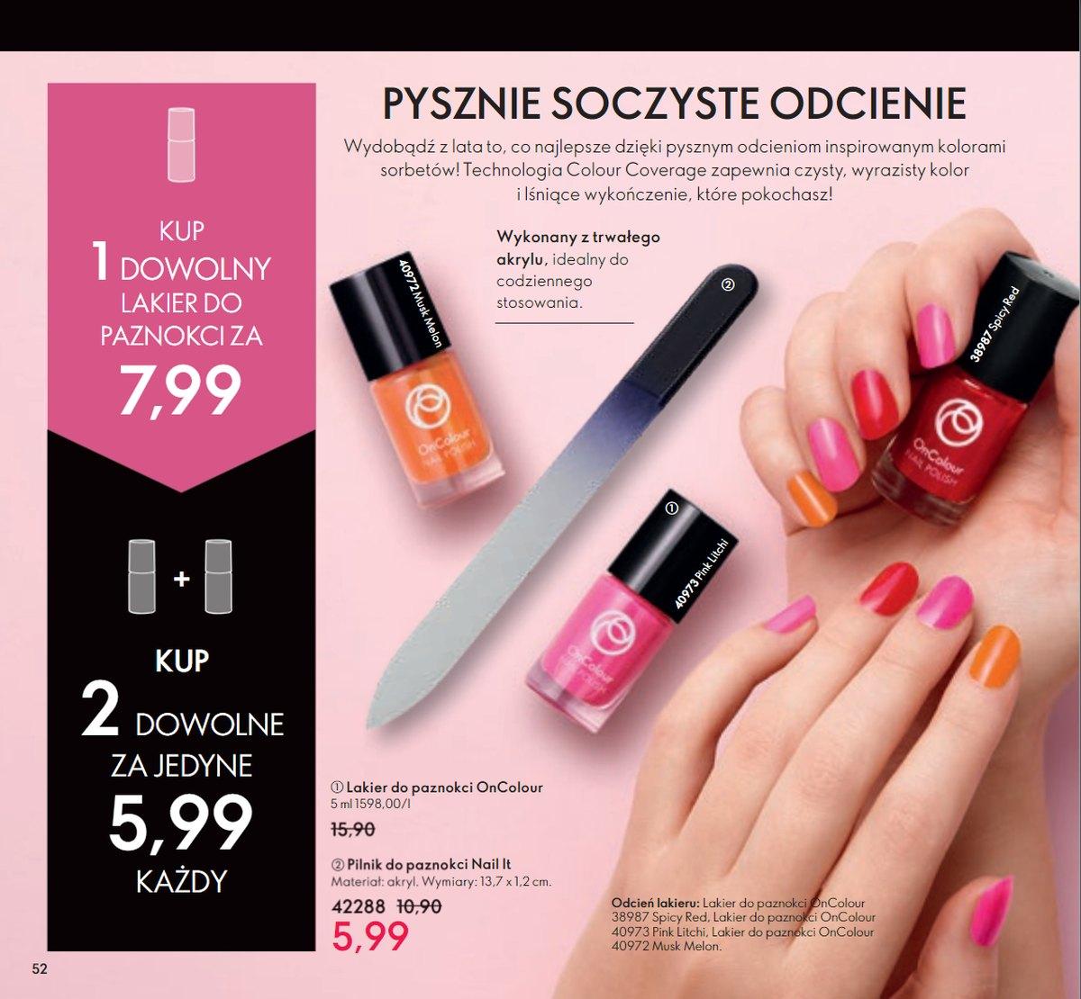 Gazetka promocyjna Oriflame str. 52