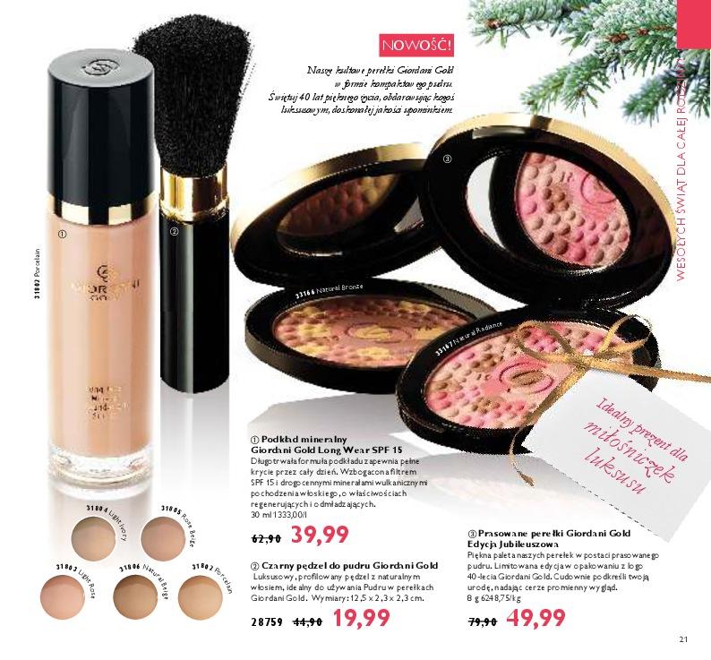 Gazetka promocyjna Oriflame str. 21