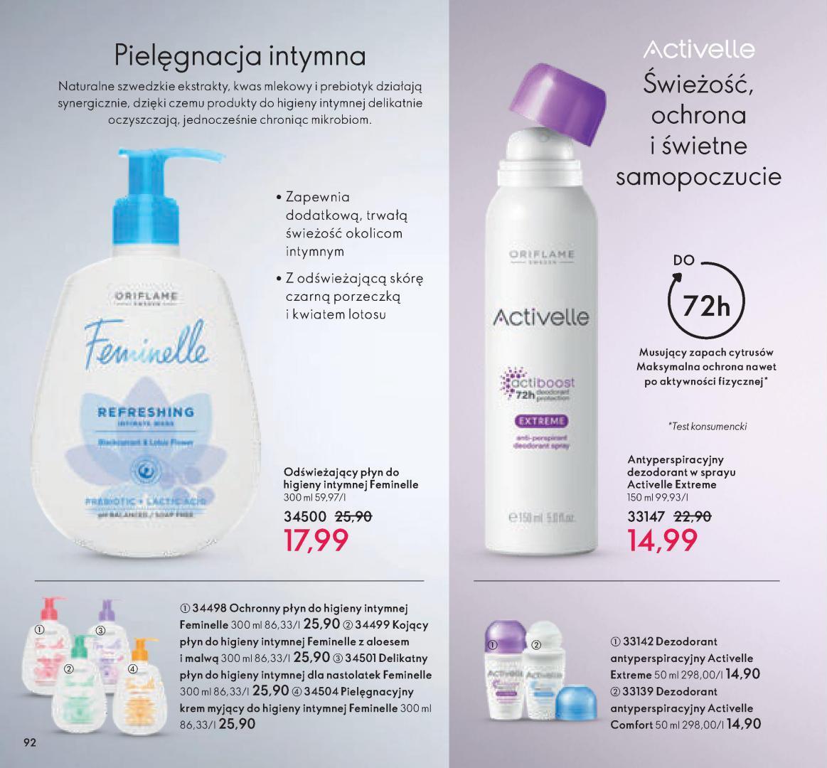 Gazetka promocyjna Oriflame str. 92