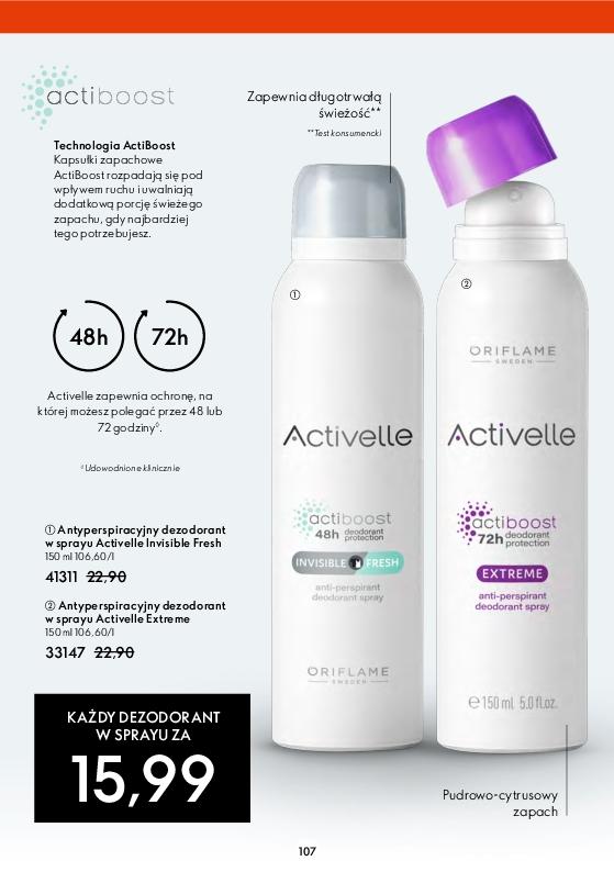 Gazetka promocyjna Oriflame str. 107
