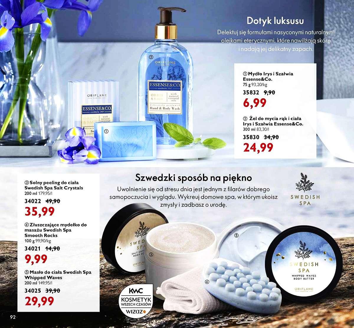 Gazetka promocyjna Oriflame str. 92