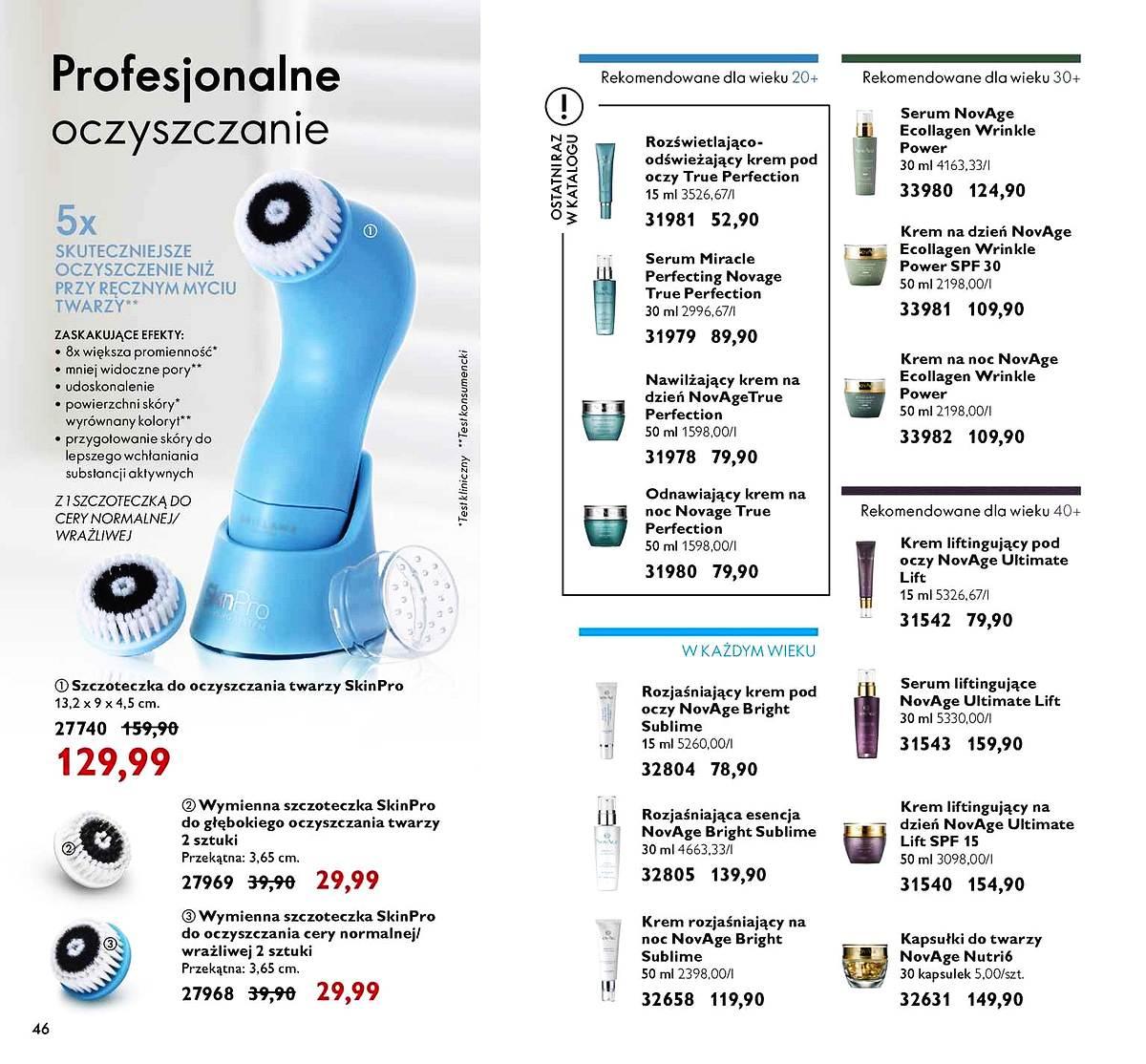 Gazetka promocyjna Oriflame str. 46