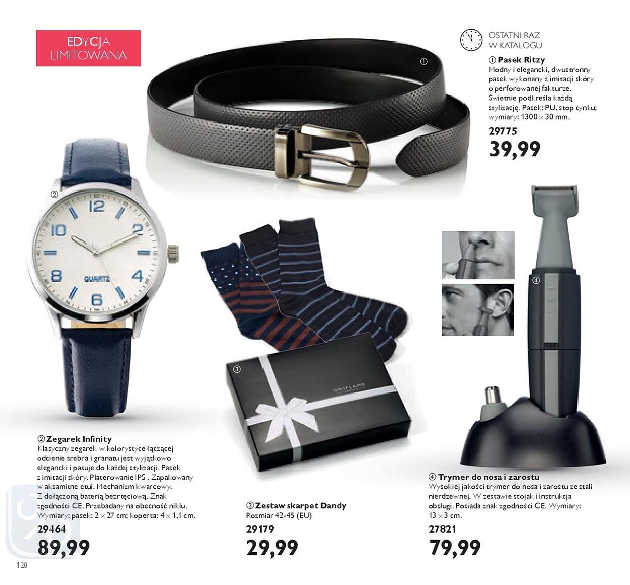 Gazetka promocyjna Oriflame str. 128