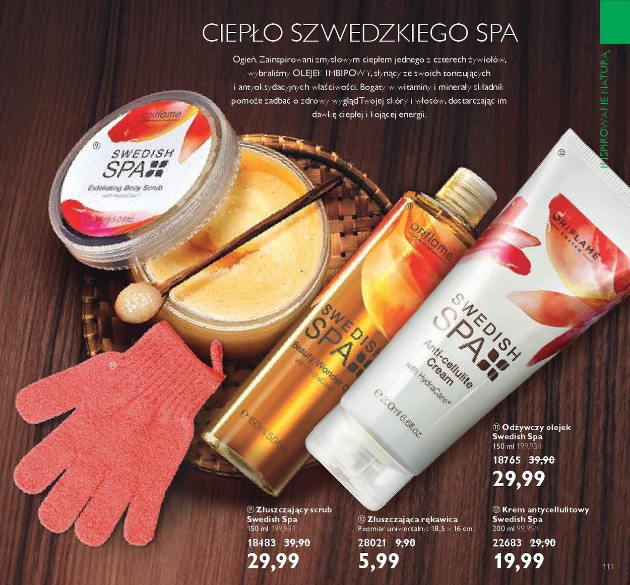 Gazetka promocyjna Oriflame str. 113