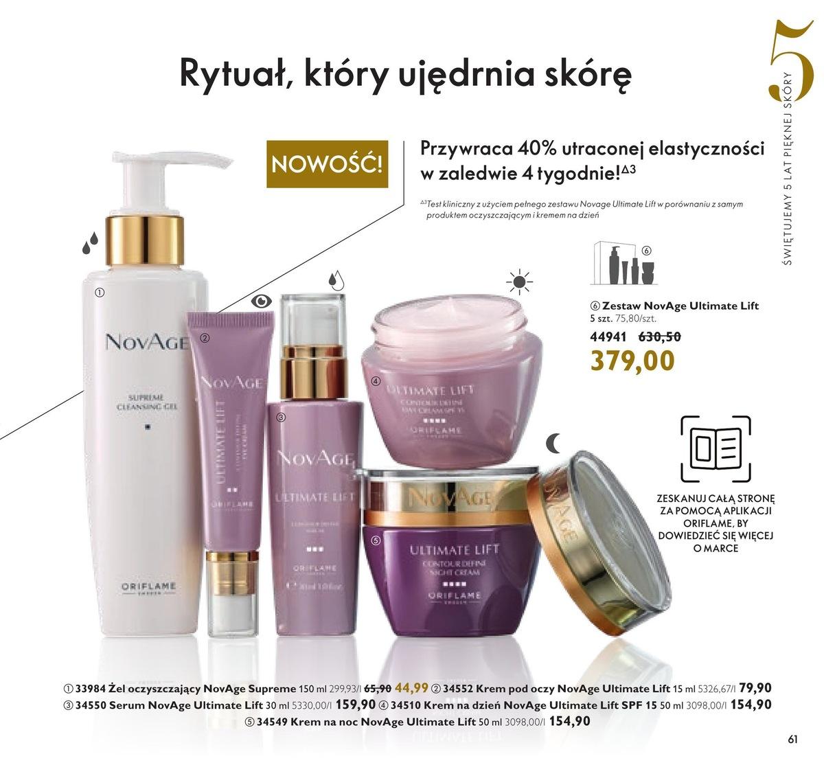Gazetka promocyjna Oriflame str. 61