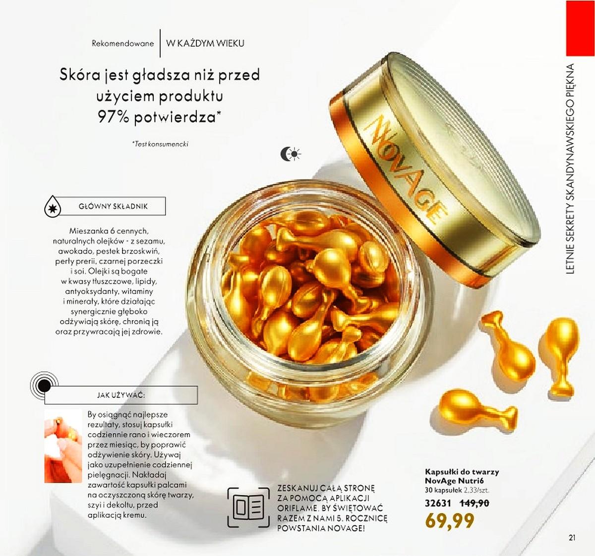 Gazetka promocyjna Oriflame str. 21
