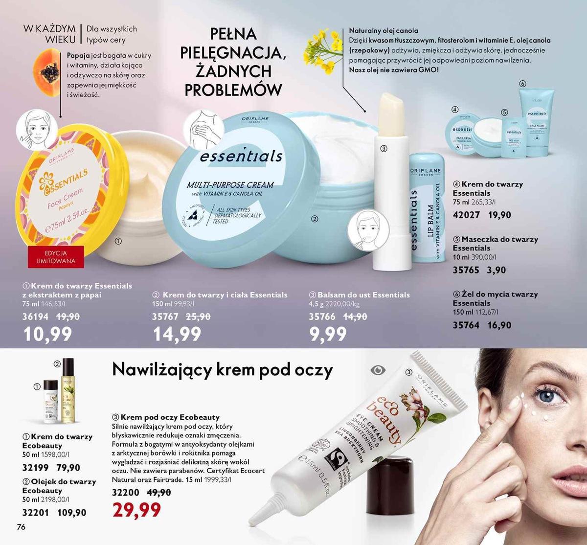 Gazetka promocyjna Oriflame str. 76