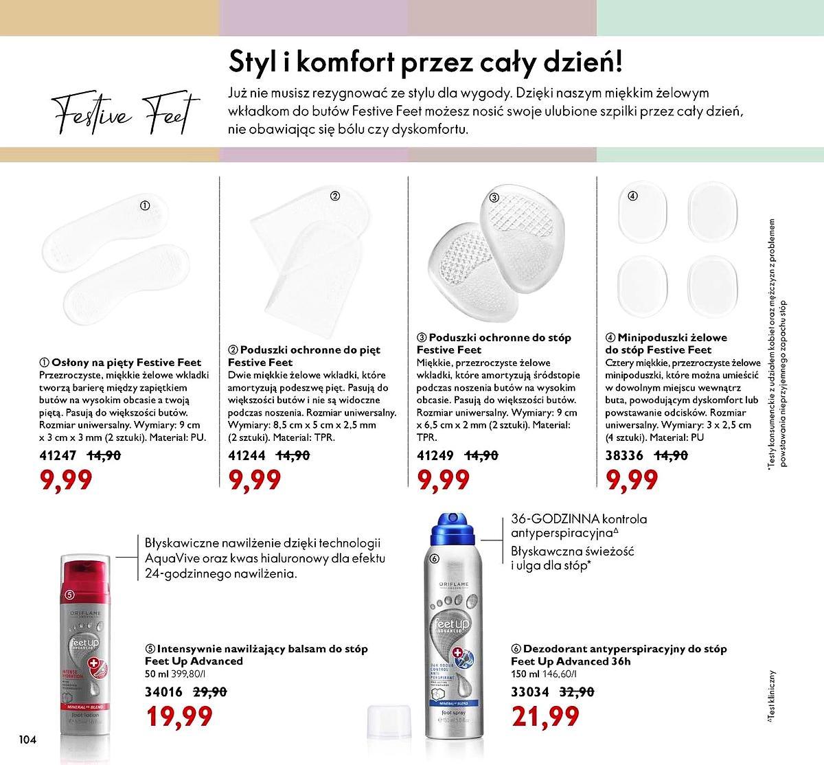 Gazetka promocyjna Oriflame str. 104