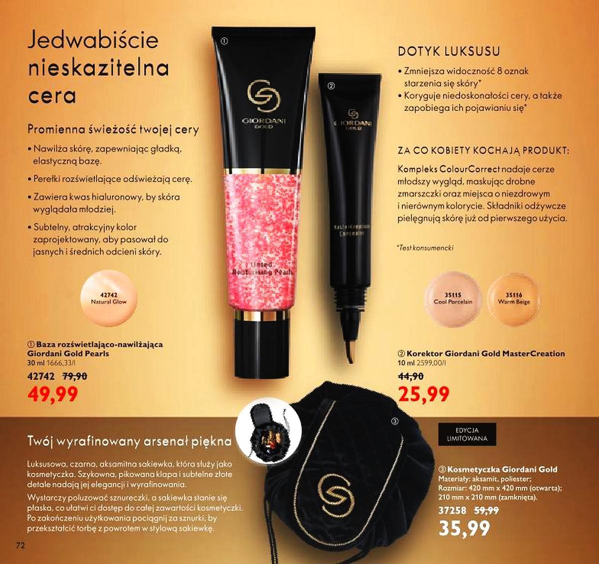 Gazetka promocyjna Oriflame str. 72