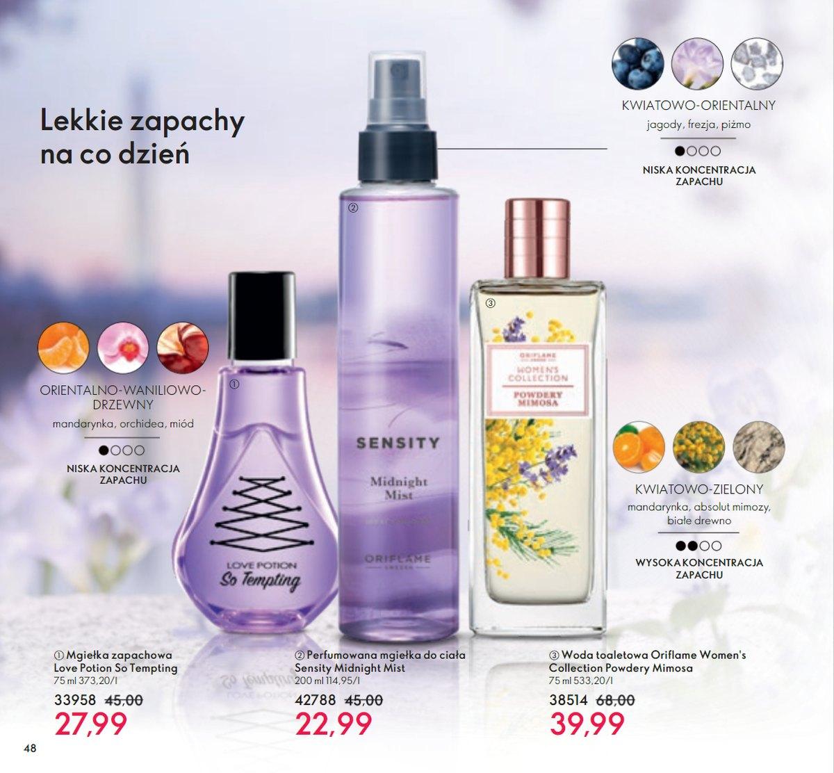 Gazetka promocyjna Oriflame str. 48
