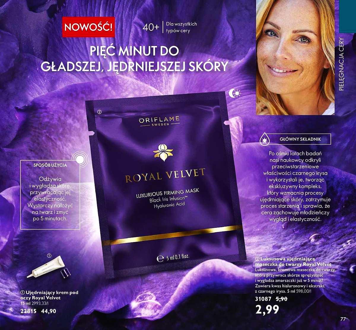 Gazetka promocyjna Oriflame str. 77