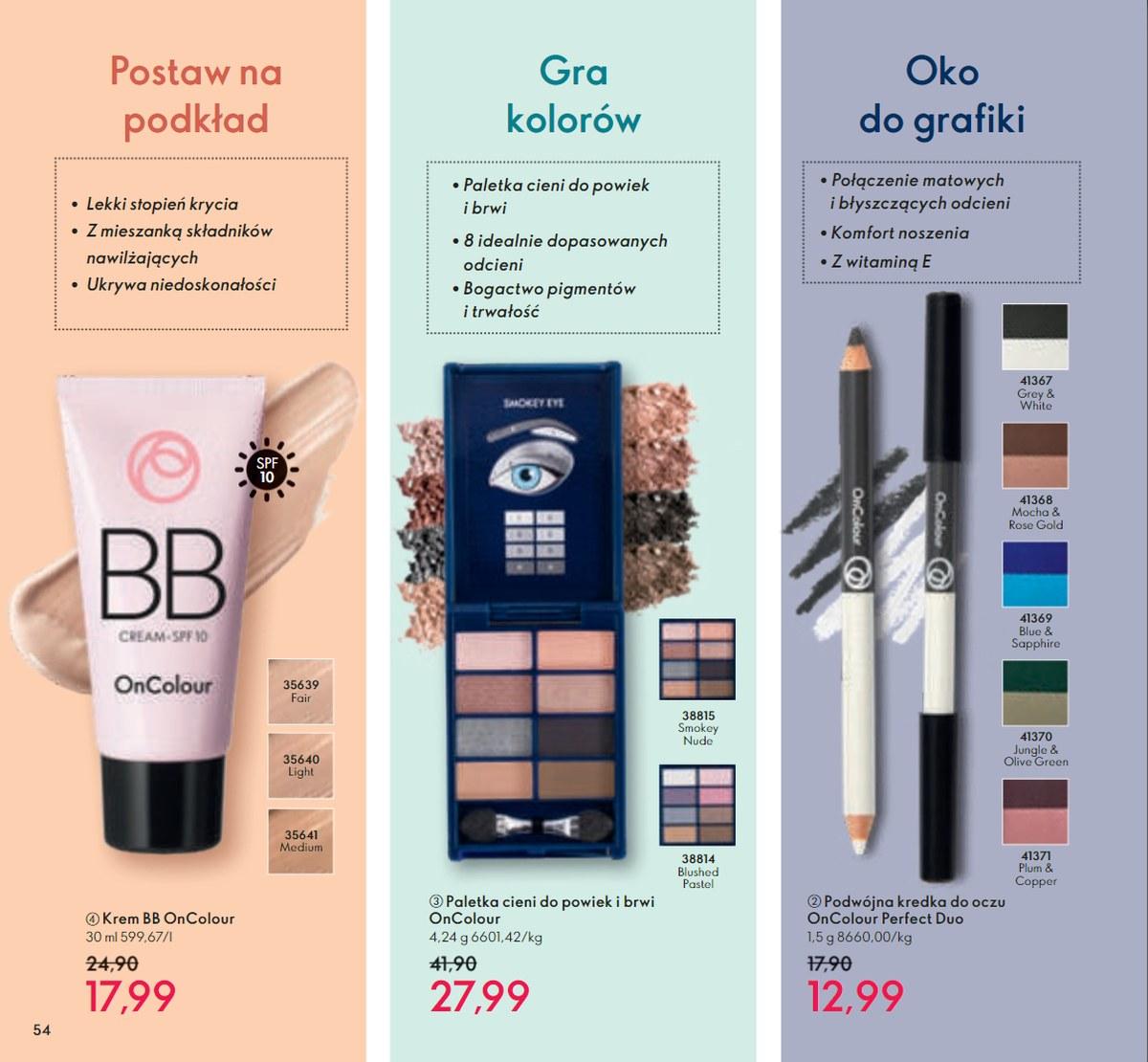 Gazetka promocyjna Oriflame str. 54