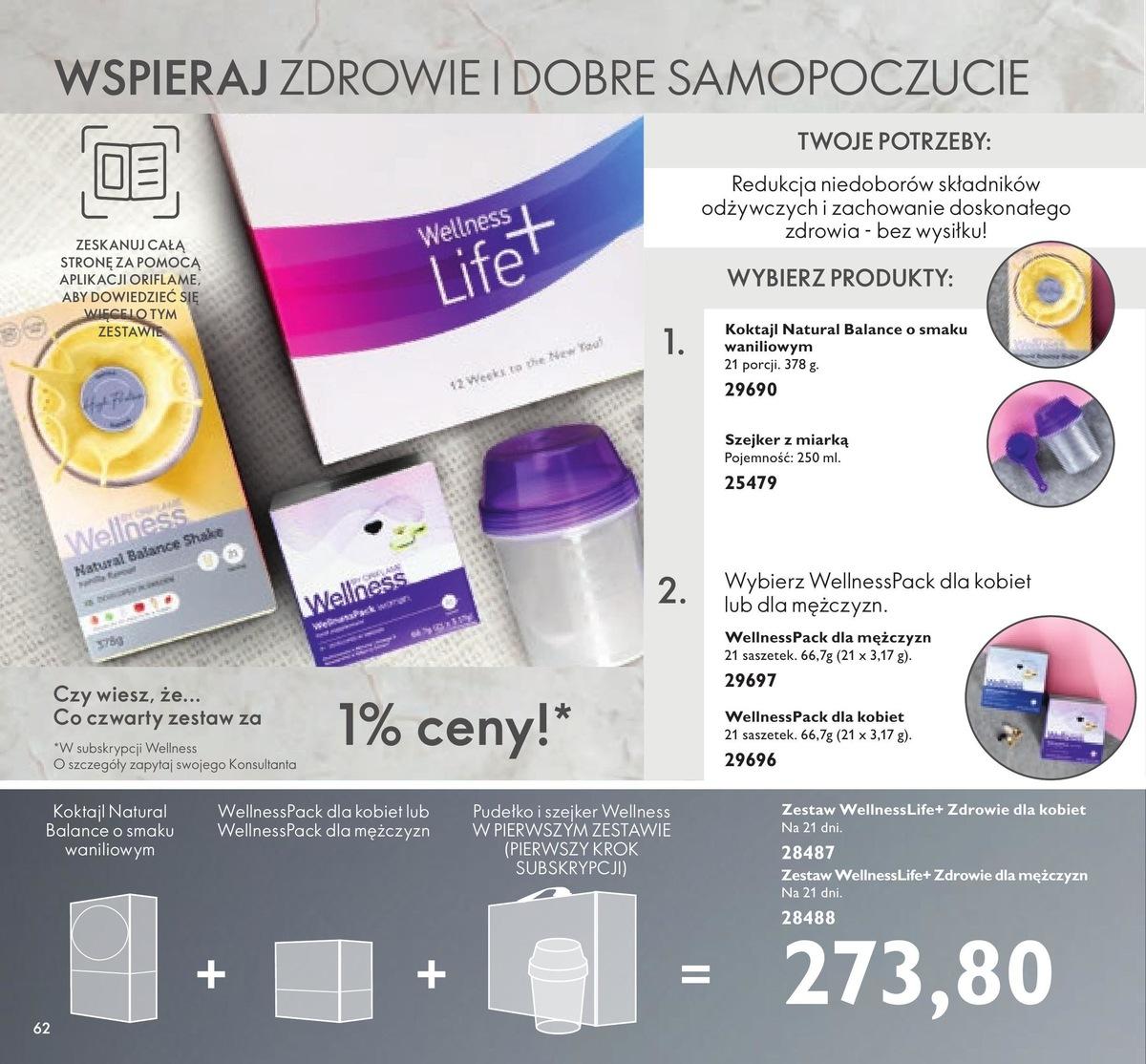 Gazetka promocyjna Oriflame str. 62