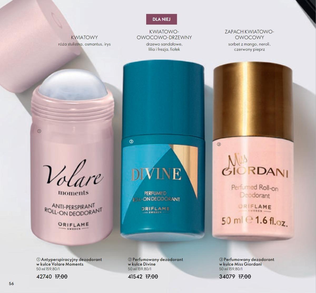 Gazetka promocyjna Oriflame str. 56