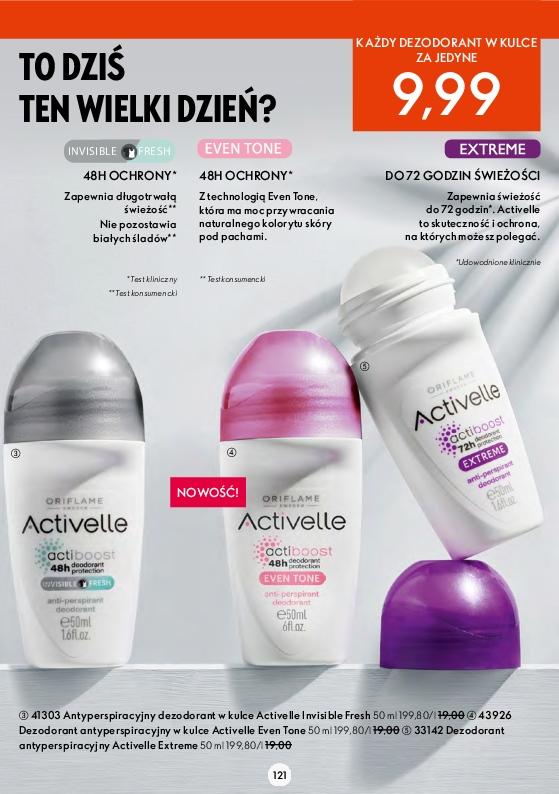 Gazetka promocyjna Oriflame str. 121