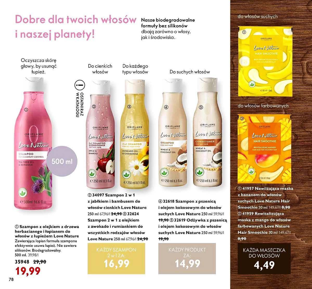 Gazetka promocyjna Oriflame str. 78