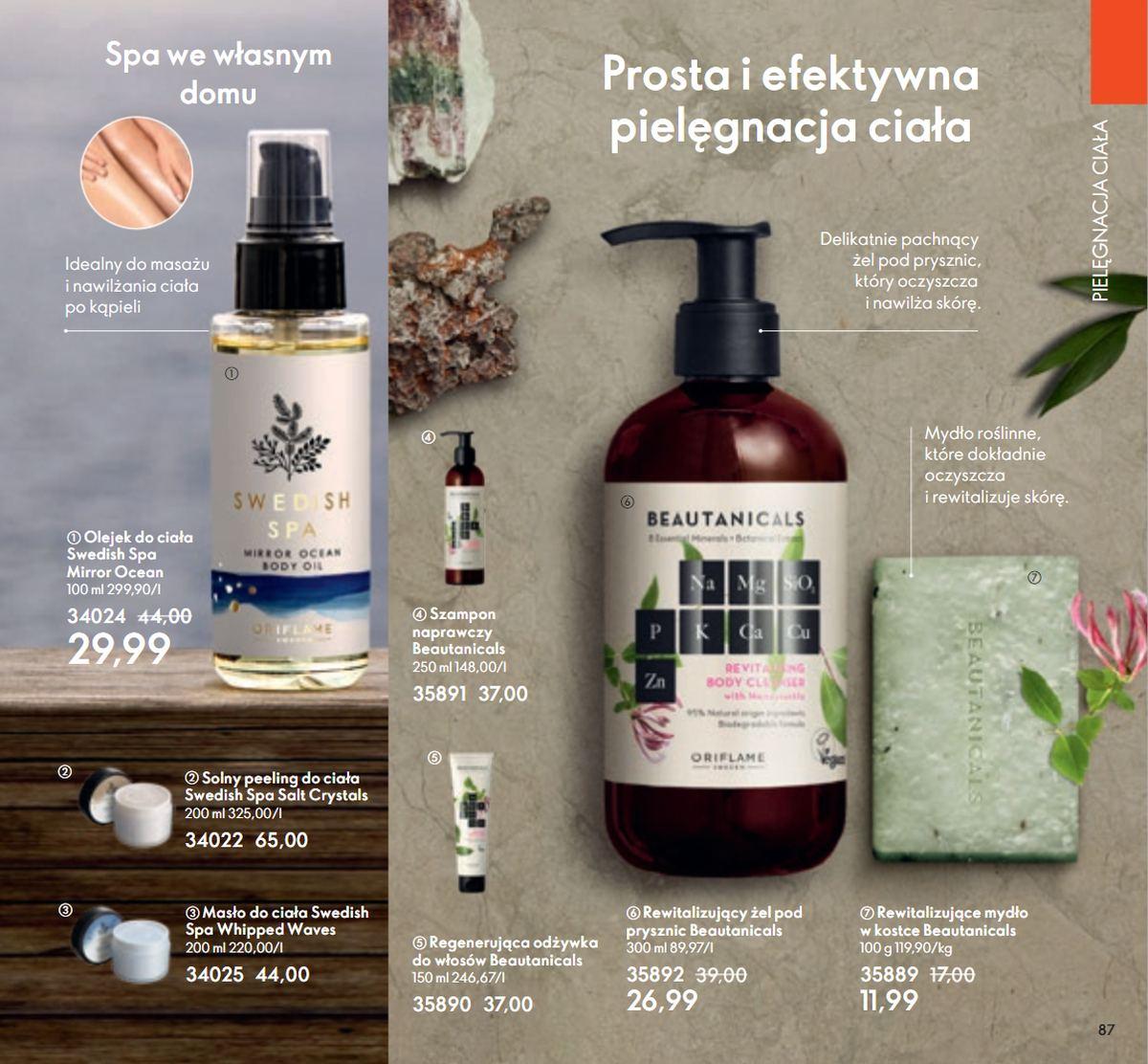 Gazetka promocyjna Oriflame str. 87