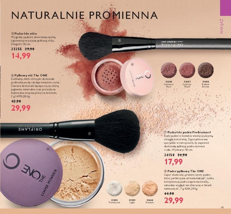Gazetka promocyjna Oriflame str. 65