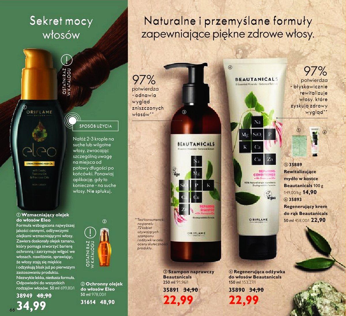 Gazetka promocyjna Oriflame str. 66